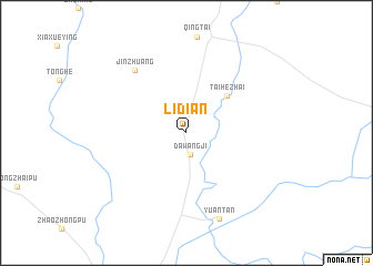 map of Lidian
