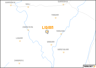 map of Lidian