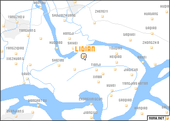 map of Lidian