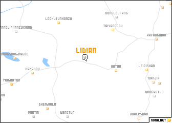 map of Lidian