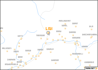 map of Lidi