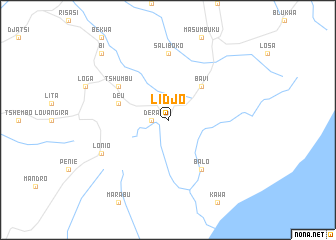 map of Lidjo