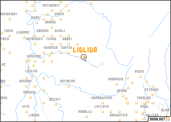 map of Lidlida