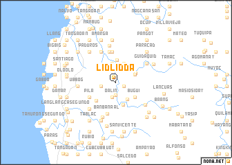 map of Lidlidda