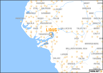 map of Lidug