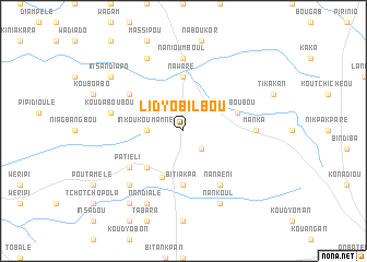 map of Lidyobilbou