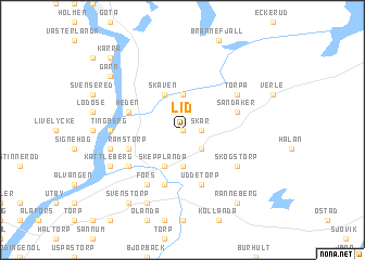 map of Lid