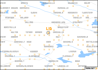 map of Lid