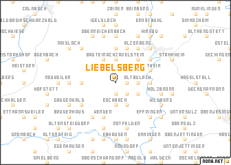 map of Liebelsberg