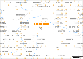 map of Liebenau