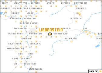 map of Liebenstein