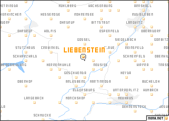 map of Liebenstein