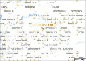 map of Liebenstein