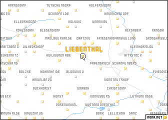 map of Liebenthal