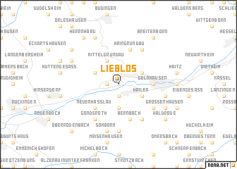 map of Lieblos