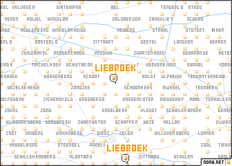 map of Liebroek