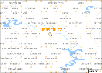 map of Liebschütz