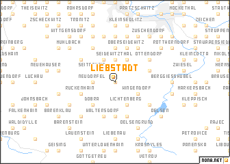 map of Liebstadt