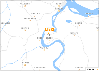 map of Lieki