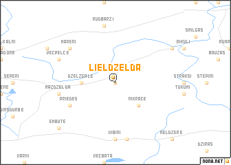 map of Lieldzelda