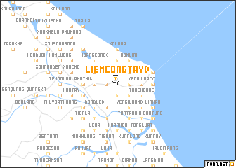 map of Liêm Công Tây (3)