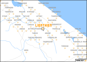 map of Liêm Thiện