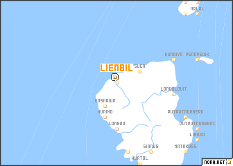 map of Lienbil