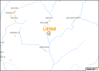 map of Lienda