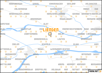 map of Lienden