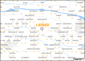 map of Lienden