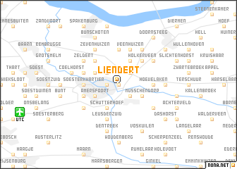 map of Liendert