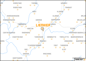 map of Liên Hiệp