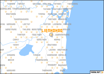 map of Liên Hồ Hào