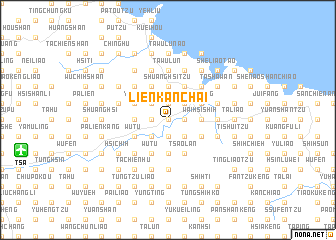 map of Lien-kan-chai