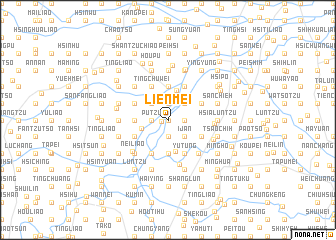 map of Lien-mei