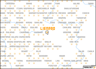 map of Lien-pao