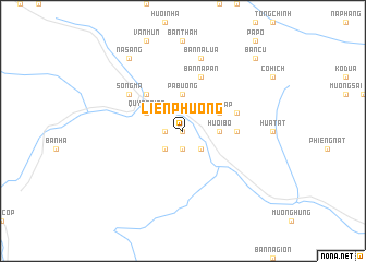 map of Liên Phương