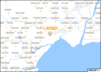 map of Lien Qui