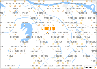 map of Liên Tri