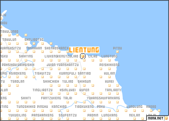 map of Lien-tung