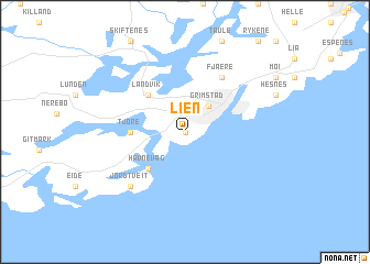 map of Lien