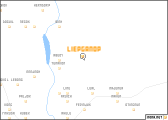 map of Liepganop