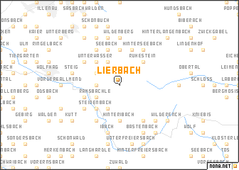 map of Lierbach