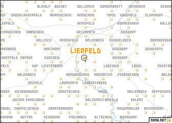 map of Lierfeld
