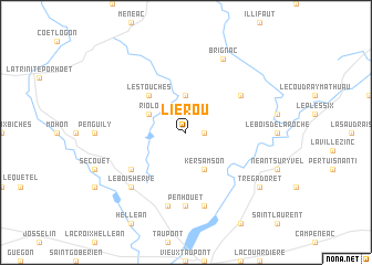 map of Liérou