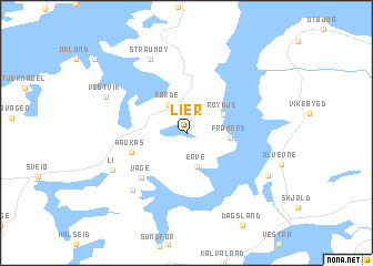 map of Lier