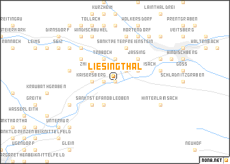 map of Liesingthal