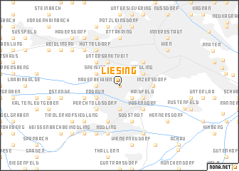 map of Liesing