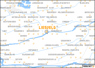 map of Liesveld