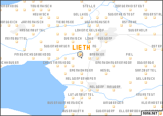 map of Lieth